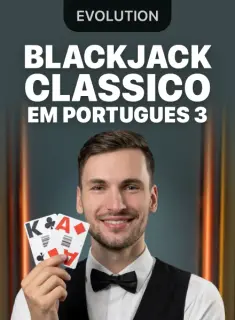 Blackjack Classico em Portugues 3, Evolution
