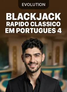 Blackjack Rápido Clássico em Português 4, Evolution