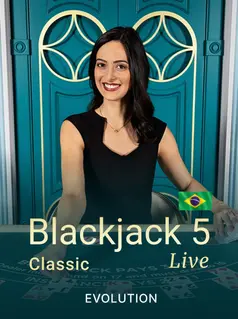 Blackjack Rápido Clássico em Português 5, Evolution