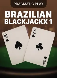 Brazilian BlackjackX 1, Pragmatic Play Live