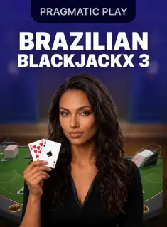 Brazilian BlackjackX 3, Pragmatic Play Live