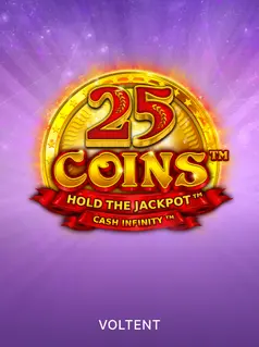 25 Coins, slot da VoltEnt na 1win