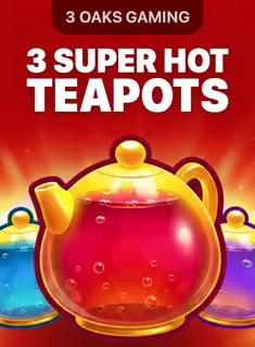 3 Super Hot Teapots, slot da 3 Oaks Gaming na 1win