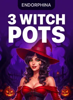 3 Witch Pots, slot da Endorphina na 1win