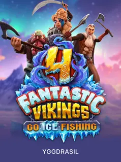4 Fantastic Vikings Go Ice Fishing, slot da Yggdrasil na 1win
