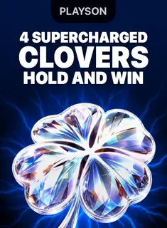 4 Supercharged Clovers: Hold and Win, slot da Playson na 1win