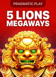 5 Lions Megaways, slot da Pragmatic Play na 1win