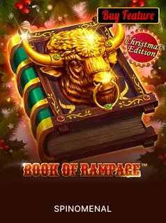 Book Of Rampage Christmas Edition, slot da Spinomenal na 1win