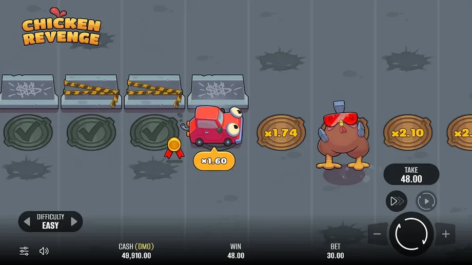 Captura do jogo Chicken Revenge