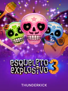 Esqueleto Explosivo 3, slot da Thunderkick na 1win