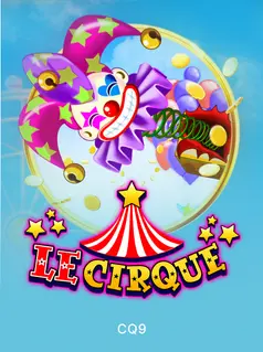 Capa de Le Cirque, slot da CQ9 disponível na 1win