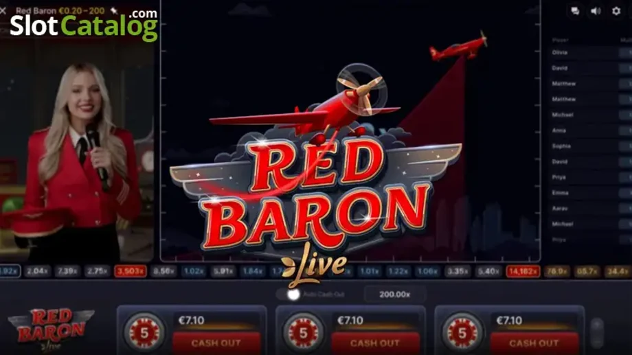 Captura do jogo Red Baron