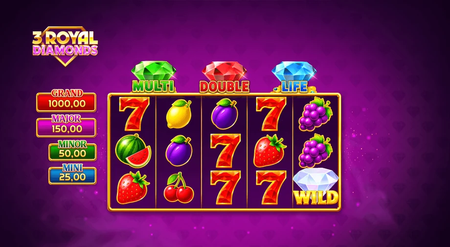 Captura do jogo 3 Royal Diamonds