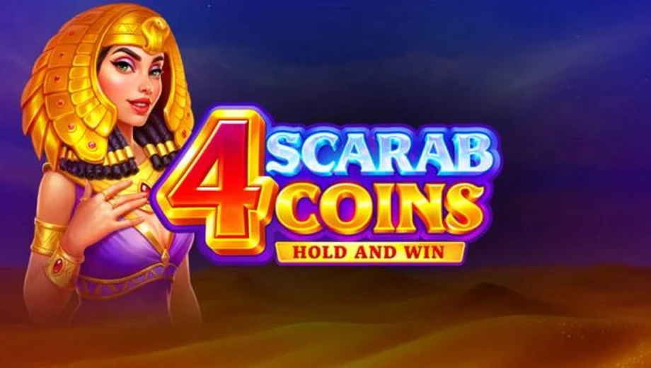 Banner de 4 Scarab Coins: Hold and Win
