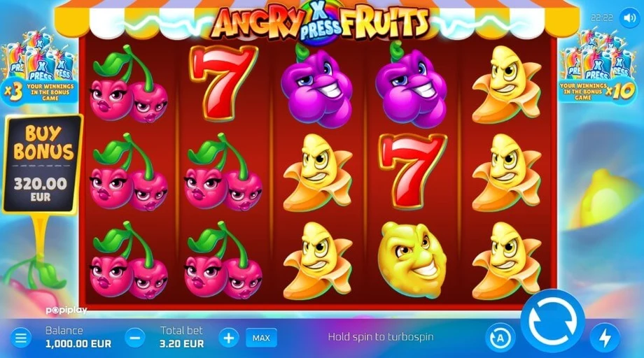 Captura do jogo Angry Fruits Xpress
