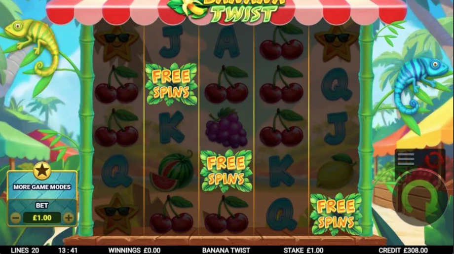 Captura do jogo Banana Twist
