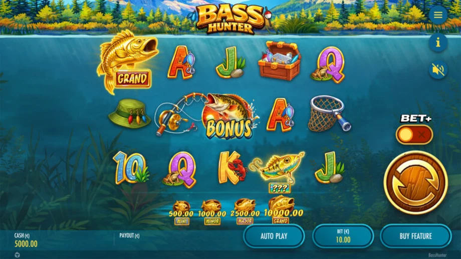 Captura do jogo Bass Hunter
