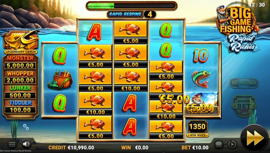 Captura do jogo Big Game Fishing Rapid Riches