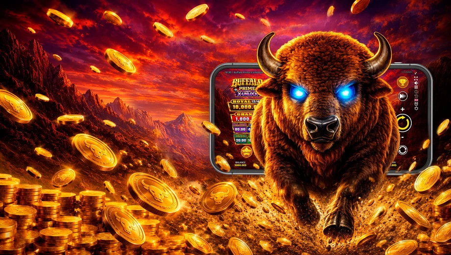 Banner de Buffalo Prime X-UNLOCK RUNNING WINS