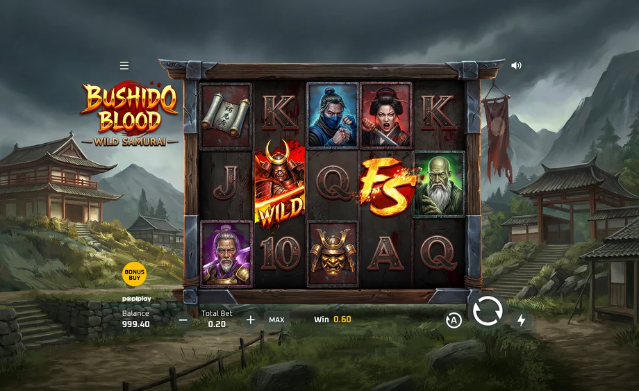 Captura do jogo Bushido Blood