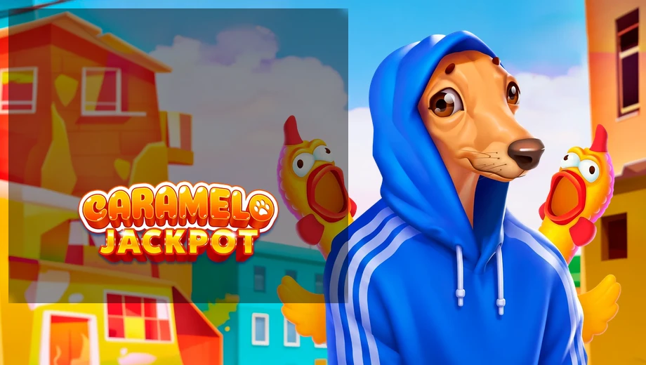 Banner de Caramelo Jackpot