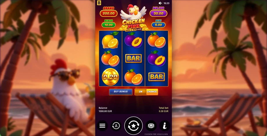 Captura do jogo Chicken Fire