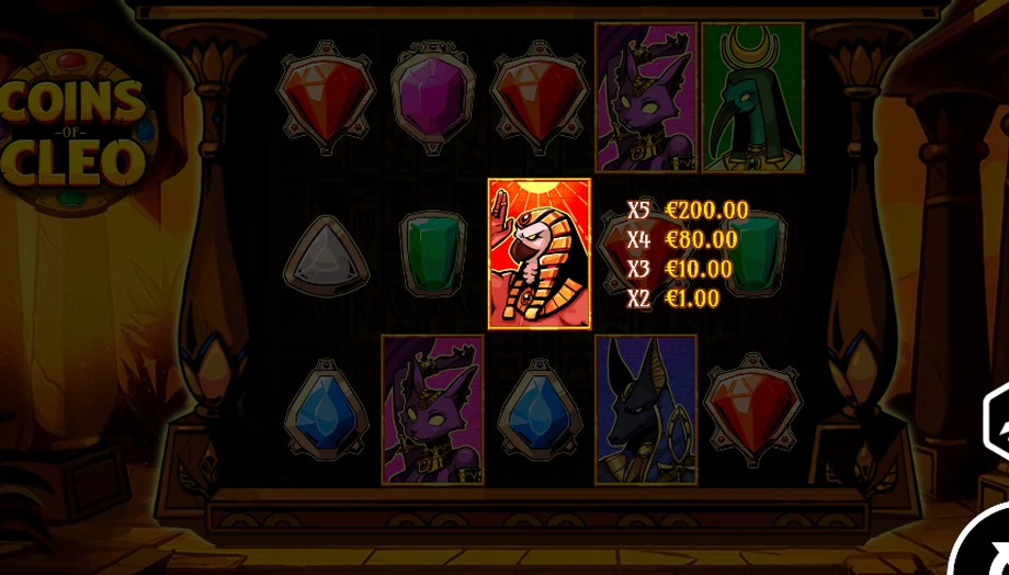 Captura do jogo Coins of Cleo