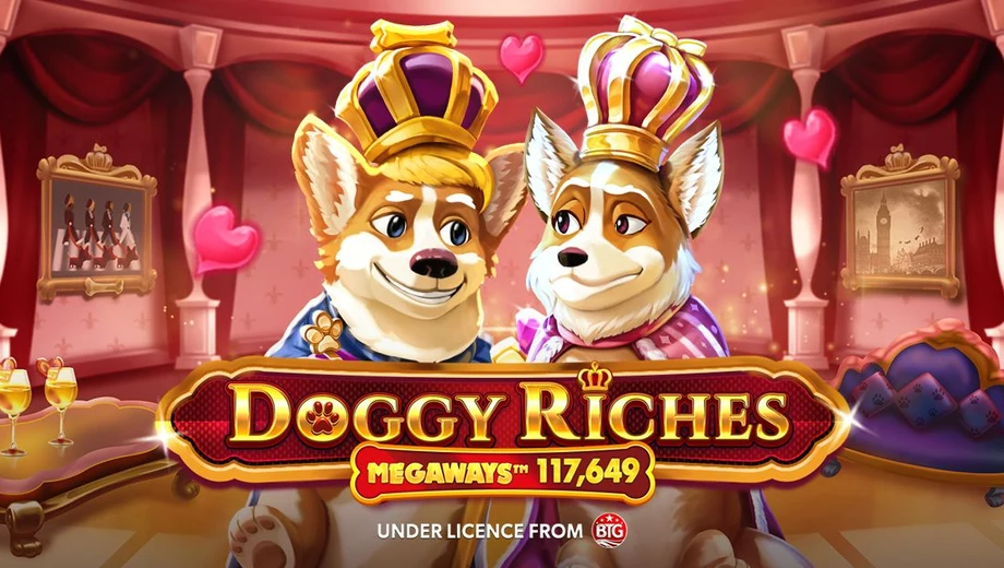 Banner de Doggy Riches Megaways
