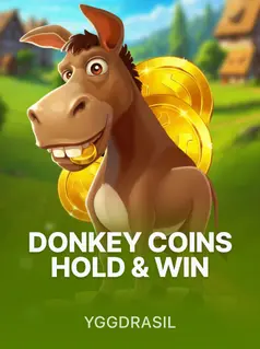 Donkey Coins Hold & Win, slot da Yggdrasil na 1win