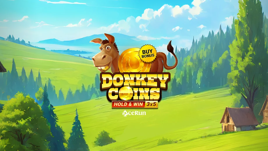 Banner de Donkey Coins Hold & Win