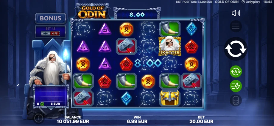 Captura do jogo Gold of Odin