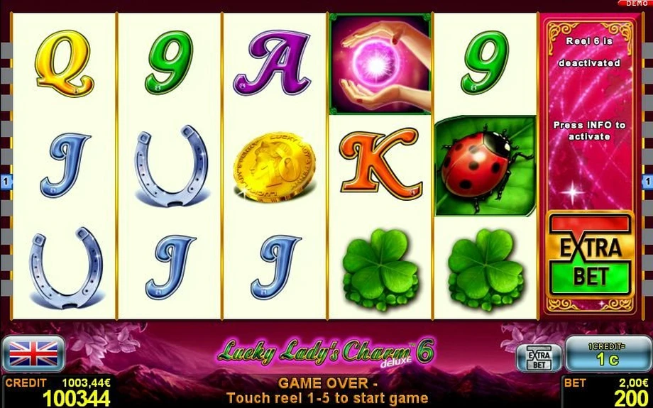 Captura do jogo Lucky Lady's Charm Deluxe 6