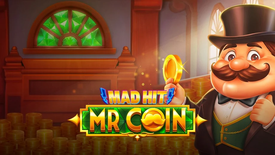Banner de Mad Hit Mr Coin