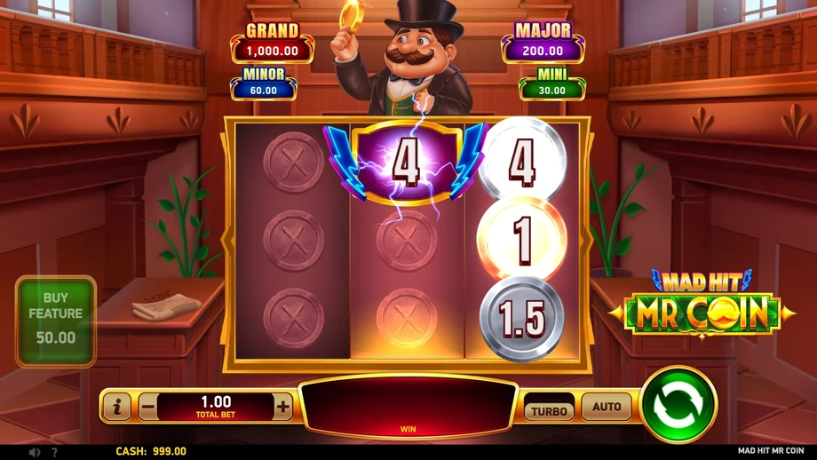 Captura do jogo Mad Hit Mr Coin