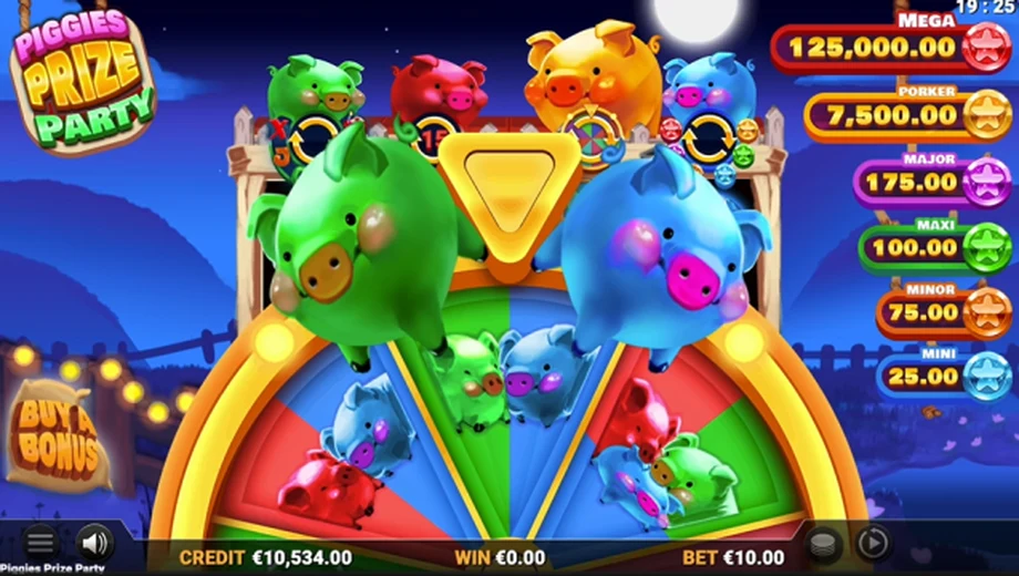 Captura do jogo Piggies Prize Party
