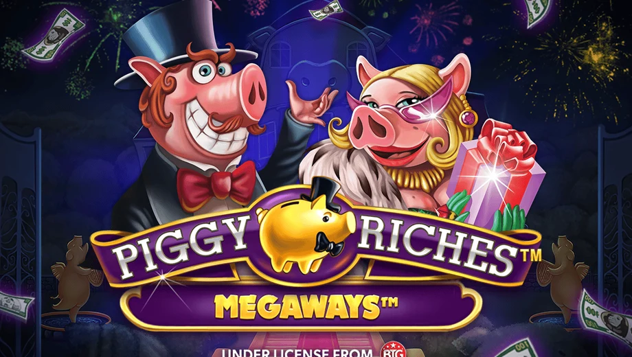 Banner de Piggy Riches MegaWays