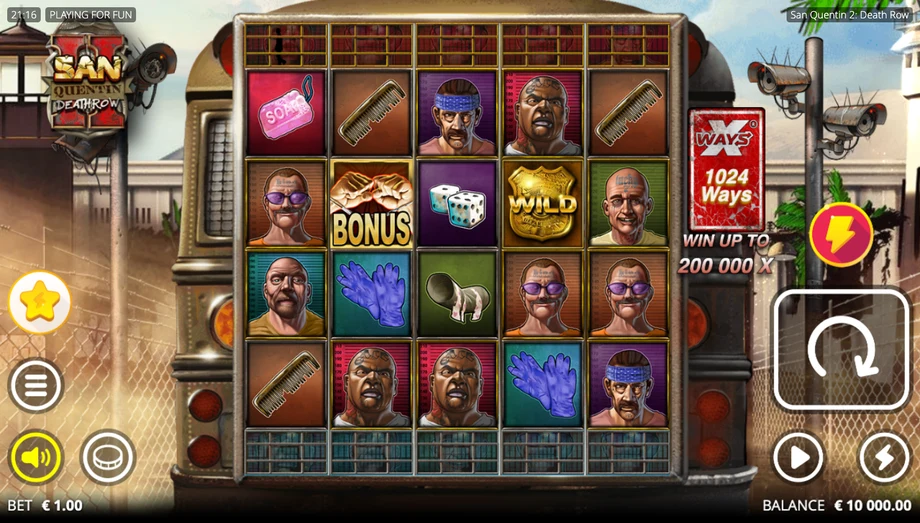 Captura do jogo San Quentin 2: Death Row