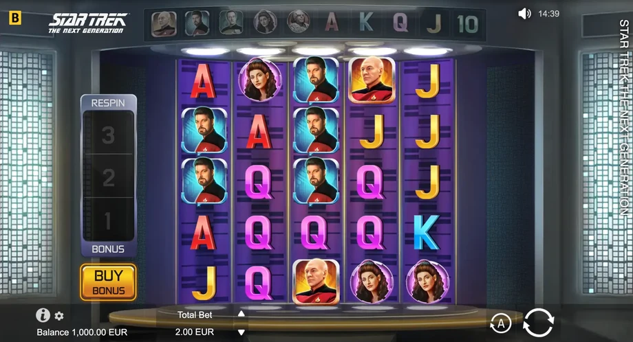 Captura do jogo Star Trek The Next Generation