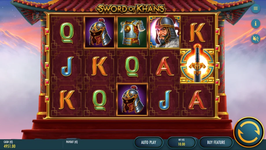 Captura do jogo Sword of Khans Reborn