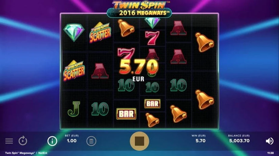 Captura do jogo Twin Spin Megaways